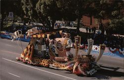 Odd Fellows & Rebekahs Float - 1988 Pasadena, CA Postcard Postcard Postcard