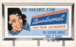 Be Smart Use Licensed Westinghouse Laundromat Advertising Postcard Postcard Postcard