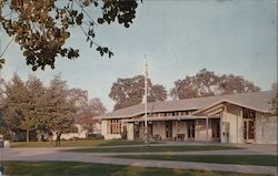 Student Union Building, Menlo School and College Postcard