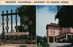 Belmont - Gateway to Marine World California Postcard Postcard Postcard