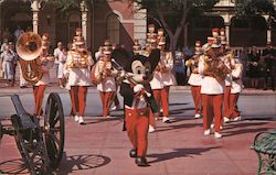 Mickey Mouse & Disneyland Band Postcard