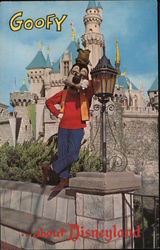 Goofy about DisneyLand Anaheim, CA Postcard Postcard Postcard