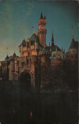 Sleeping Beauty Castle Disney Postcard Postcard Postcard