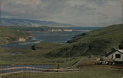 Drakes Estero with Limantour Spit seperating it from Drakes Bay San Francisco, CA Postcard Postcard Postcard