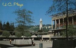 U.C. Plaza - Student Union Plaza, University of California Postcard