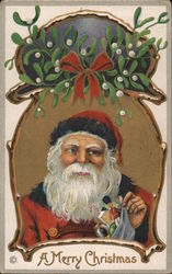 A Merry Christmas Santa Claus Postcard Postcard Postcard