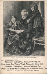 Clara C. Hoffman and Grandchildren, Women's Temperance Union Prohibition Postcard Postcard Postcard