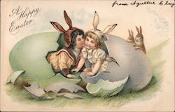 A Happy Easter Postcard