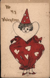 To My Valentine Postcard