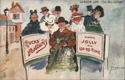 Tuck's Postcard-Always Jolly and Up-To-Time Advertising Postcard Postcard Postcard