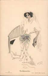 The wedding day Postcard