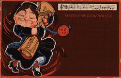 Merry Widow Waltz Postcard