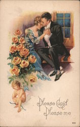 Please Cupid Please me Postcard