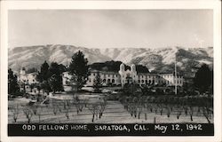 Odd Fellows Home Postcard