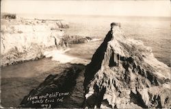 From West Cliff Drive Santa Cruz, CA Postcard Postcard Postcard