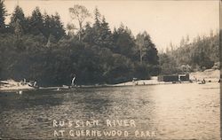 Russian River and Guernewood Park Guerneville, CA Postcard Postcard Postcard