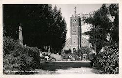 San Francisco California Church Chinatown Postcard Postcard Postcard