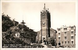 Old St Mary's Church Postcard