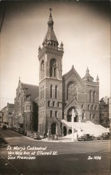 St. Mary's Cathedral Van Ness Ave. at O'Ferrell St. San Francisco, CA Postcard Postcard Postcard