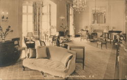 Reception Room Sanatorium San Francisco, CA Postcard Postcard Postcard