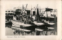 Fisherman's Wharf San Francisco, CA Postcard Postcard Postcard