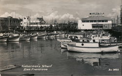 Fishermen's Wharf San Francisco, CA Postcard Postcard Postcard