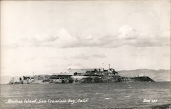 Alcatraz Island, San Francisco Bay California Postcard Postcard Postcard