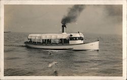 Boat to Frisco Yerba Buena Island San Francisco, CA Postcard Postcard Postcard