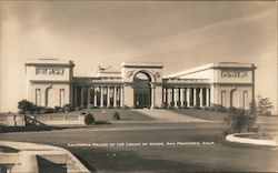 California Palace of the Legion of Honor Postcard