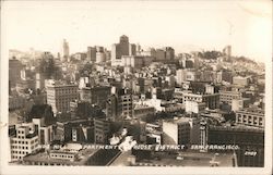 Nob Hill Apartments - House District San Francisco, CA Postcard Postcard Postcard