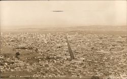 San Francisco - East from Twin Peaks Postcard