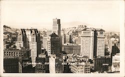 Financial District San Francisco, CA Postcard Postcard Postcard