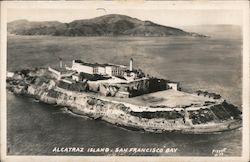 Alcatraz Island - San Francisco Bay California Postcard Postcard Postcard