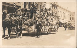 Parade Float Postcard