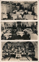 Interior Views of Musical Restaurant San Francisco, CA Postcard Postcard Postcard