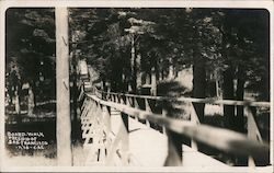 Board-Walk, Presidio of San Francisco Postcard