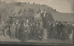 Stump Speech, Judge Loomis Cull for Governor Rapid City, SD Postcard Postcard Postcard