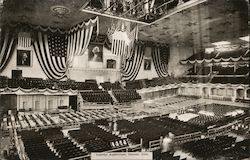 Interior Auditorium - Republican National Convention? Postcard