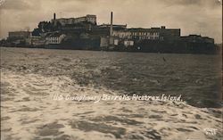 U.S. Disciplinary Barraks, Alcatraz Island San Francisco, CA Wilkie Postcard Postcard Postcard