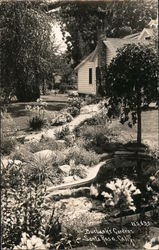 Burbank's Gardens Postcard