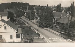 Auburn St. Grass Valley, CA Postcard Postcard Postcard