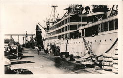 The Dock at Mare Island Postcard