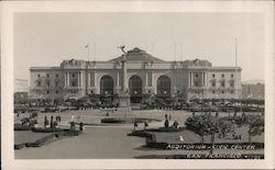 Auditorium - Civic Center San Francisco, CA Postcard Postcard Postcard