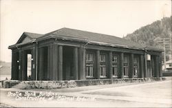 Scotia Bank Building, Constructed of Eternal Redwood California Postcard Postcard Postcard