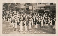 American Legion Parade, Oct 16, 1923 San Francisco, CA Postcard Postcard Postcard