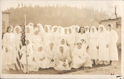 Red Cross Nurses - WWI Truckee, CA Postcard Postcard Postcard