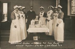 Detachment London and British Red Cross Society Doctors & Medicine Postcard Postcard Postcard