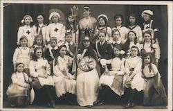 British Queen Victoria Empire Day Pageant - Junior Nurses WWI Australia - Canada World War I Postcard Postcard Postcard