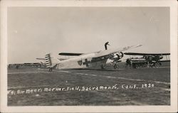 Air Meet, Mather Field, 1930 Sacramento, CA Postcard Postcard Postcard