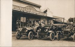 Cars on Main Street, Savin's Cigar Store Tijuana, BC Mexico Postcard Postcard Postcard